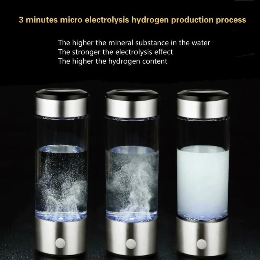 Hydrogen Ionized Water Bottle