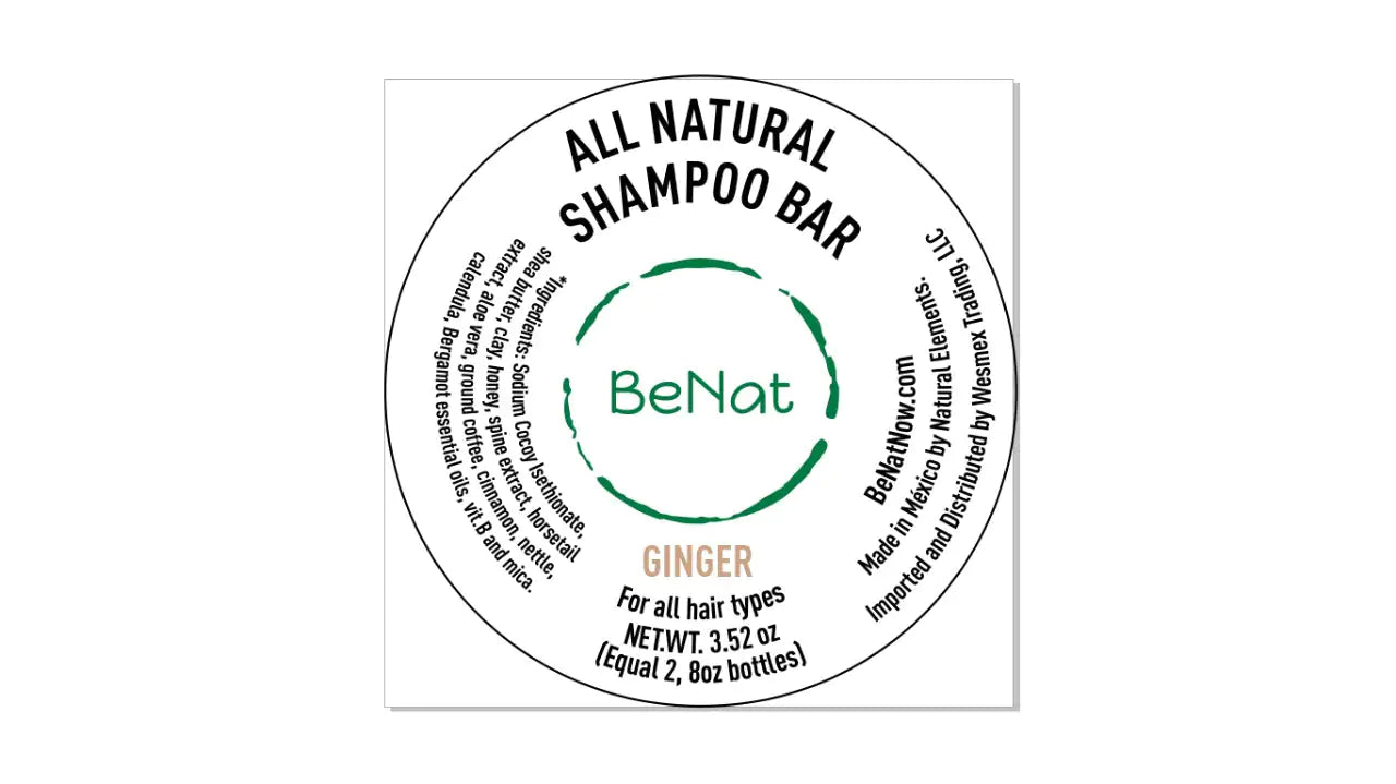 All-Natural Shampoo Bar. Plastic-Free